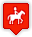 Typisches Icon in der Karte horseriding